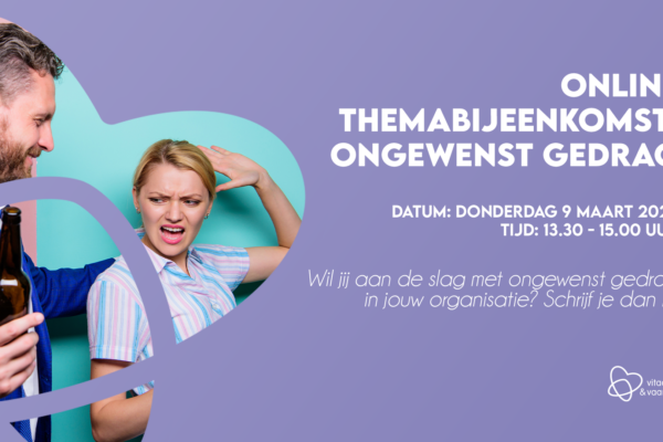Online Themabijeenkomst Ongewenst Gedrag